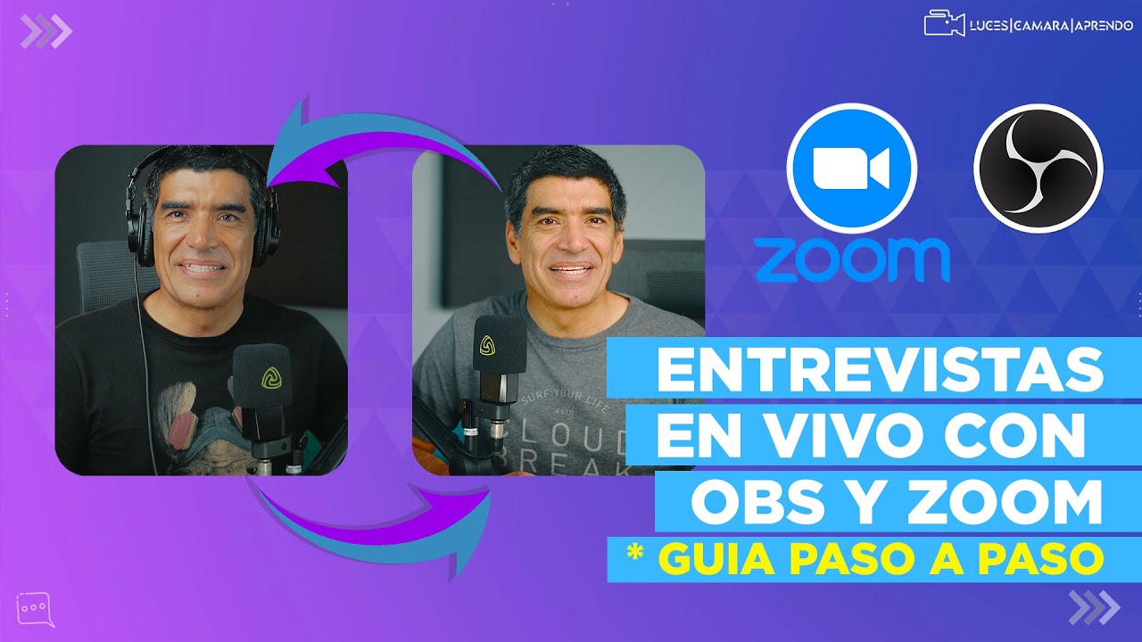 Transmite una ENTREVISTA por ZOOM ► Guía COMPLETA