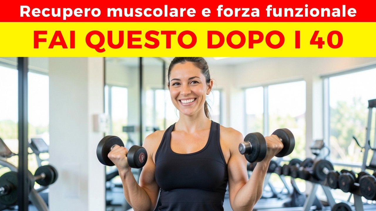 Esercizi con carico dopo i 40: più forza, metabolismo attivo e ossa forti