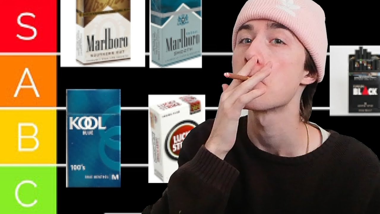 MY TOP TEN CIGARETTES TIERLIST