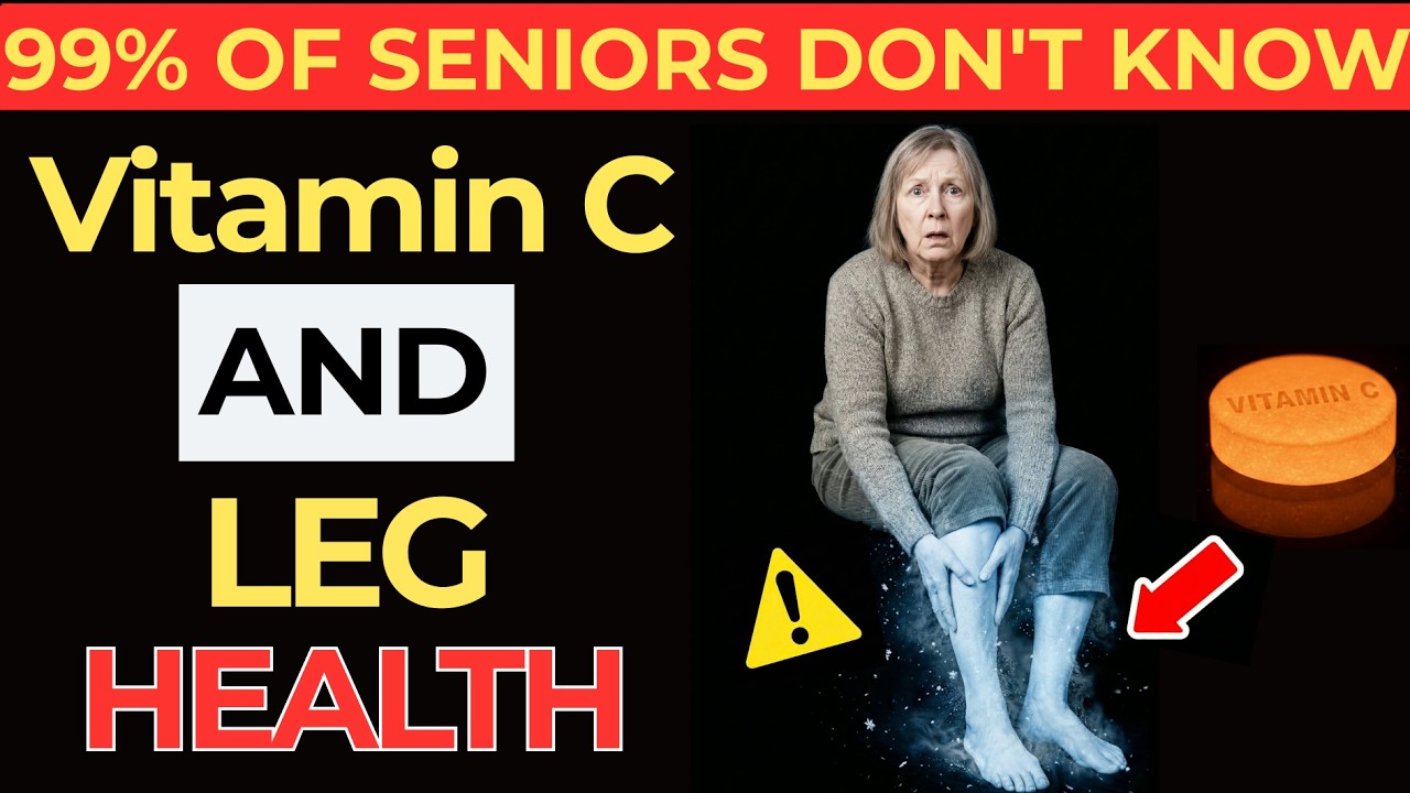 Over 60? Cold Legs? How Vitamin C Boosts Leg Circulation Fast | elderly health