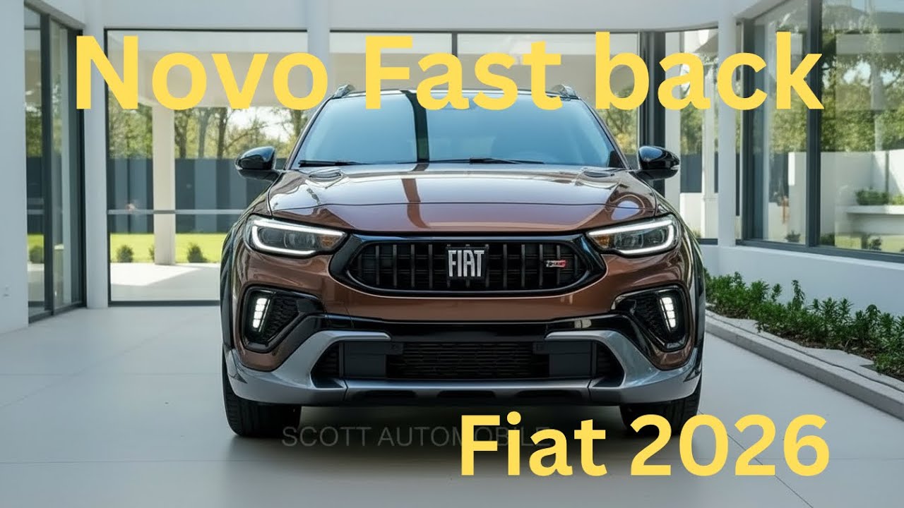 Fiat Fastback 2026 – Novo Design, Motor Turbo, Consumo e Preço no Brasil