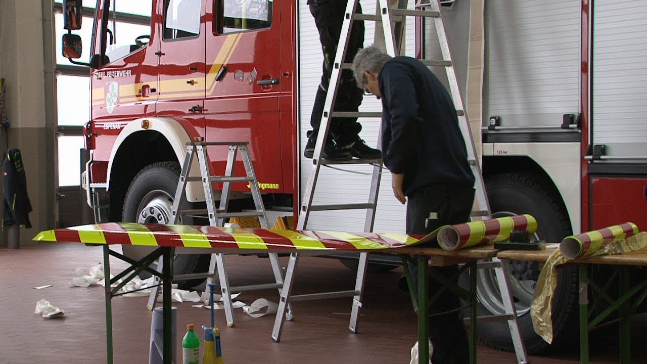 Feuerwehr Espenau: So wird das neue Fahrzeug beklebt