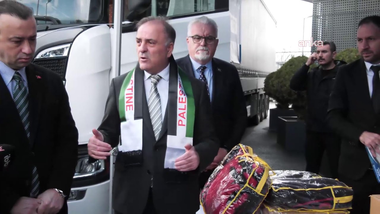 İBB Başkan Vekili Nuri Aslan, Gazze’ye Yardım Tırlarını Uğurlama Töreni'nde konuşuyor #Canlı