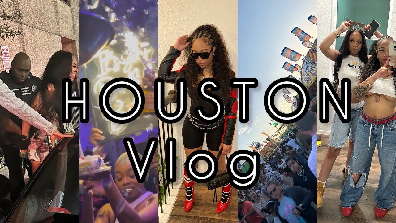 VLOG: Spring Break in Houston ( Lit Clubs, Rodeo, Freaknik, Got Robbed & Arrested ) 😂🔥