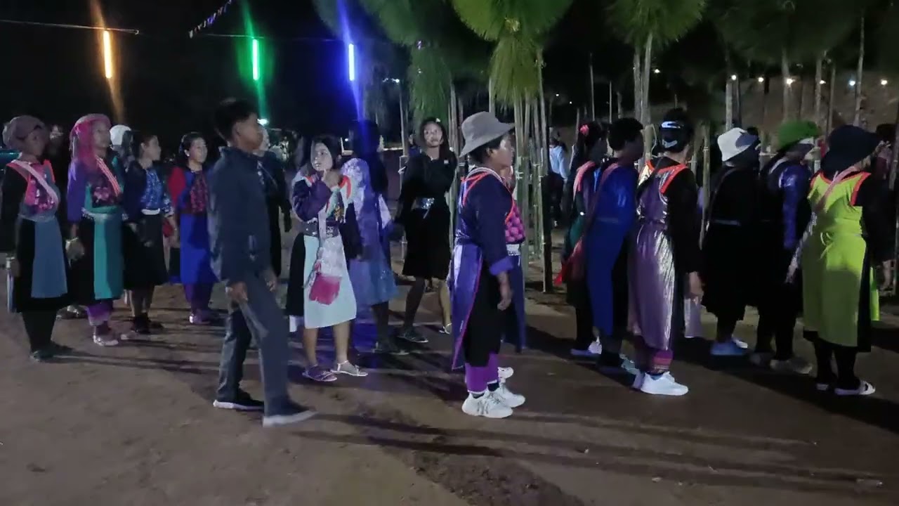 ปีใหม่ลีซอ ปีใหม่ลีซู บ้านป่ากล้วย เวียงแหง