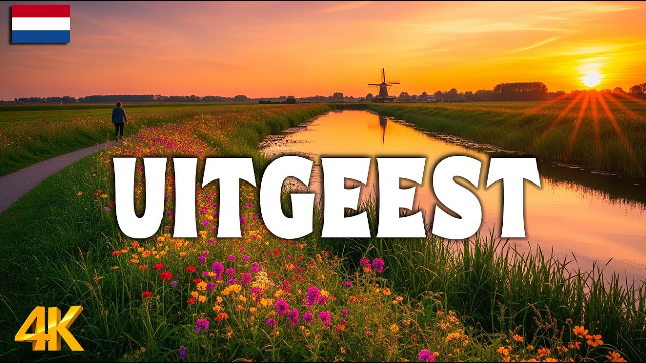 Uitgeest Nature Walk 4K | A Calm Journey Through Dutch Countryside