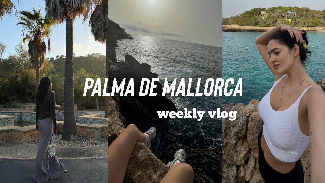 vacanta cu familia, alergam pe plaja & petrecere surpriza// weekly vlog in palma de mallorca