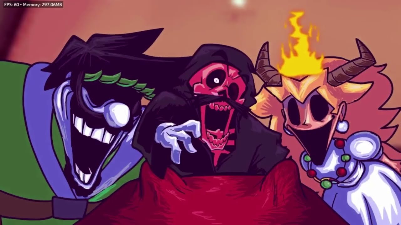 Friday Night Funkin' Vs Mario's Madness Christmas Surprise (FNF/Mod/Hard)