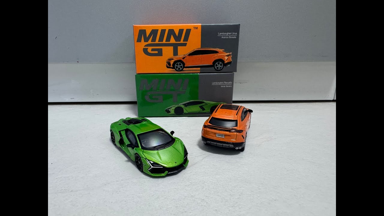 Mini GT Lamborghini Revuelto Verde Selvans Review. What a colour!