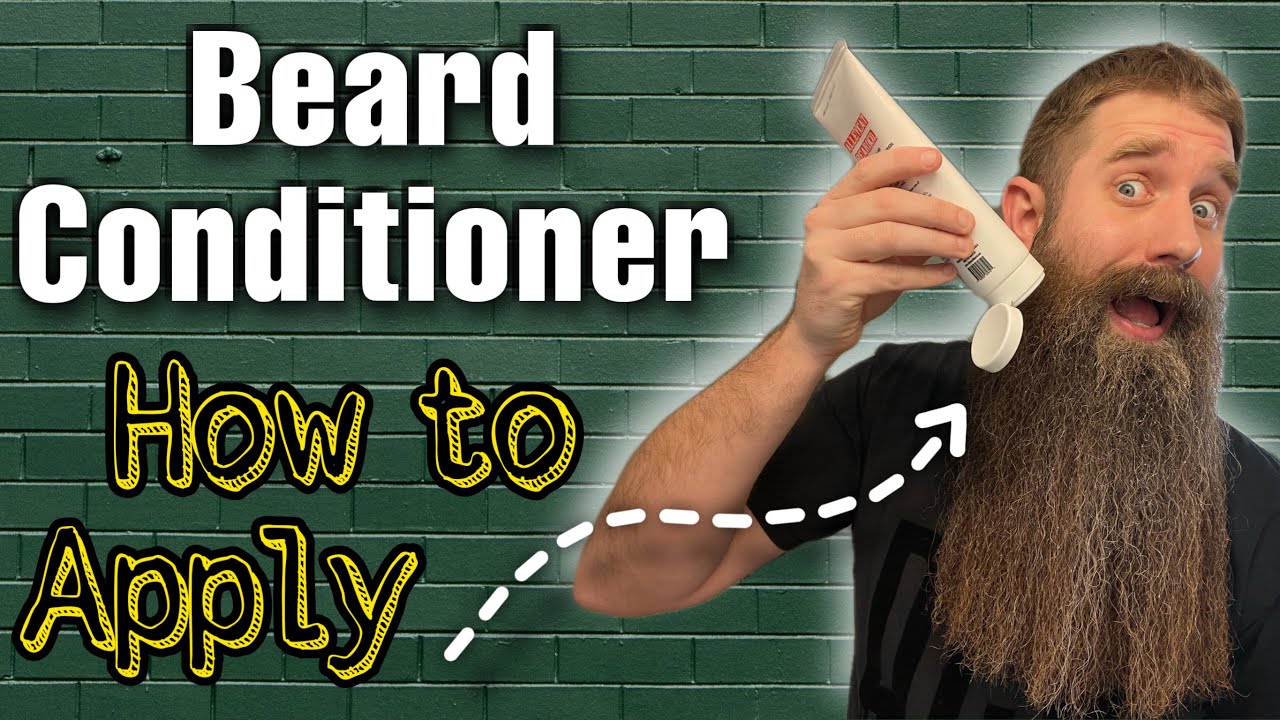 How to Apply Beard Conditioner NOT to the Skin!