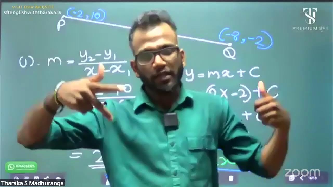 2026 AL | Revision Day 19 | Coordinate Geometry Recap