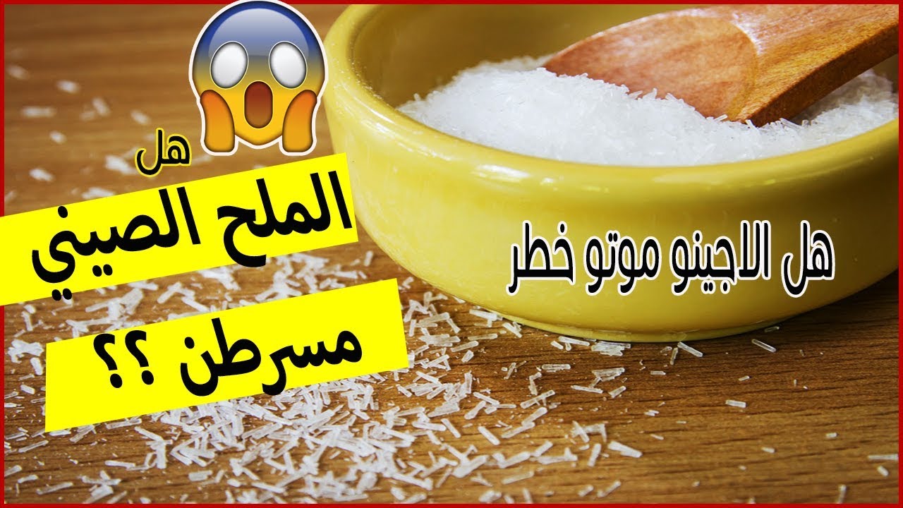 الملح الصيني - اجينو موتو // هل يسبب السرطان وتلف خلايا المخ ؟؟
