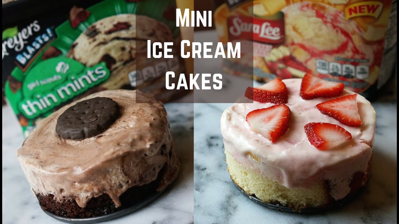 DIY Mini Ice Cream Cakes
