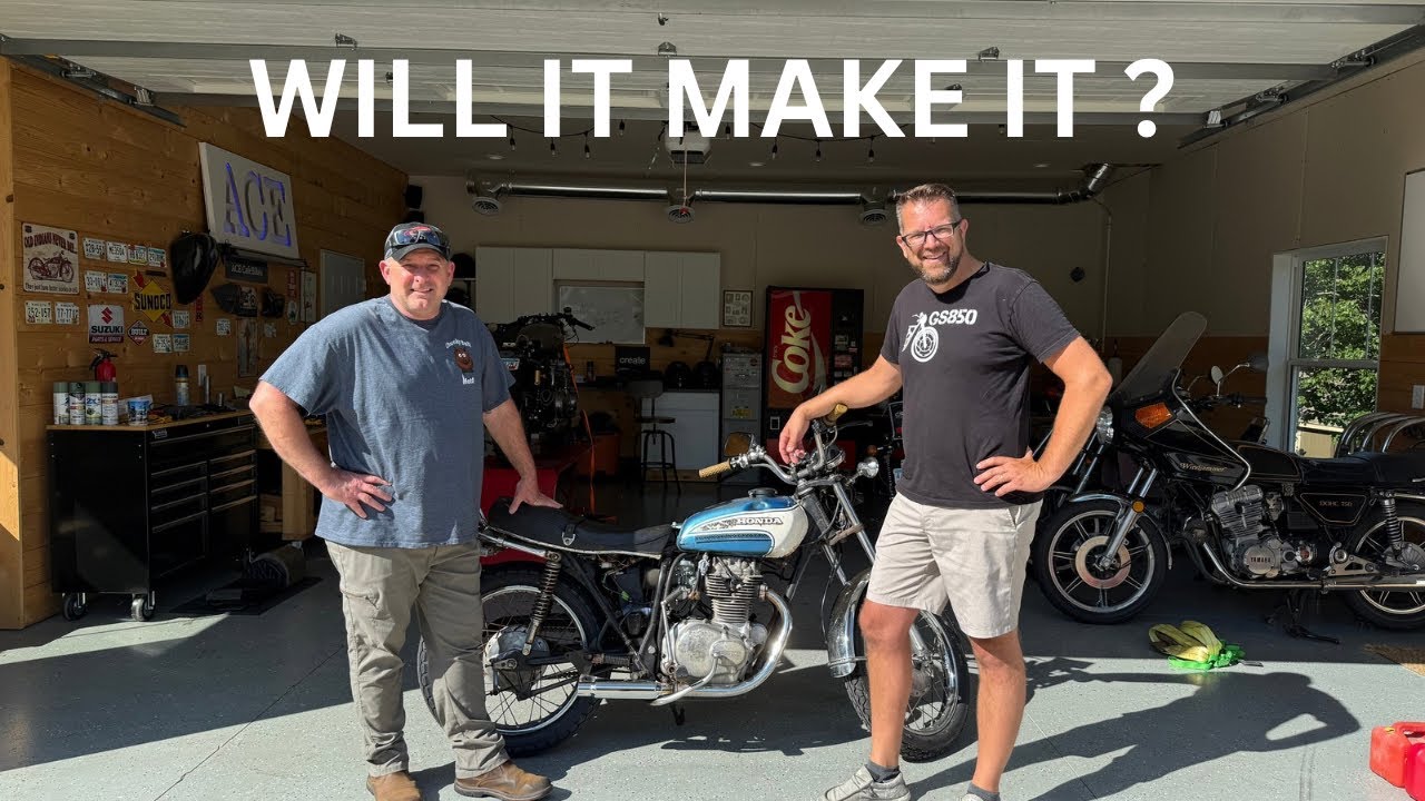Attempting To Ride 500 Miles On The 1973 Honda CB360 Junkyard Bike