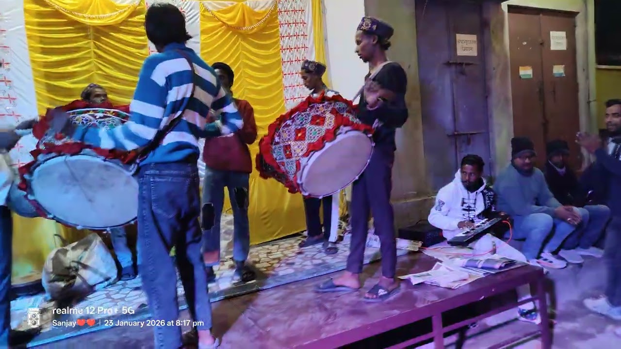 Jai hind dhol Tasha 🔥 At nabadwip saraswati pujo 2026❤️ 
