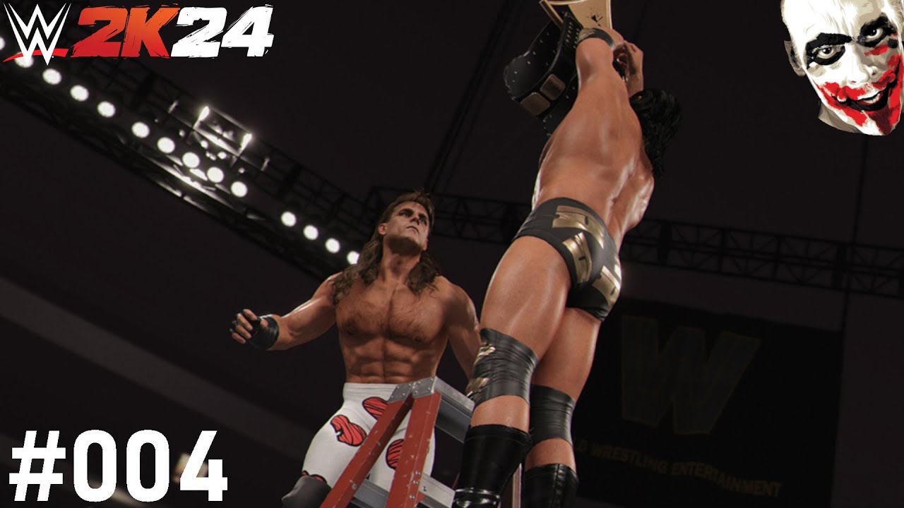 WWE2K24 Showcase #004 - Das erste WrestleMania Leiter Match | Austin vs Hart im Submission Match