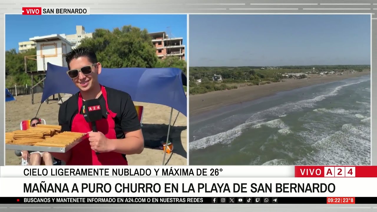 🏖🌞 SAN BERNARDO: UN DÍA DE PLAYA, CHURROS Y MATE