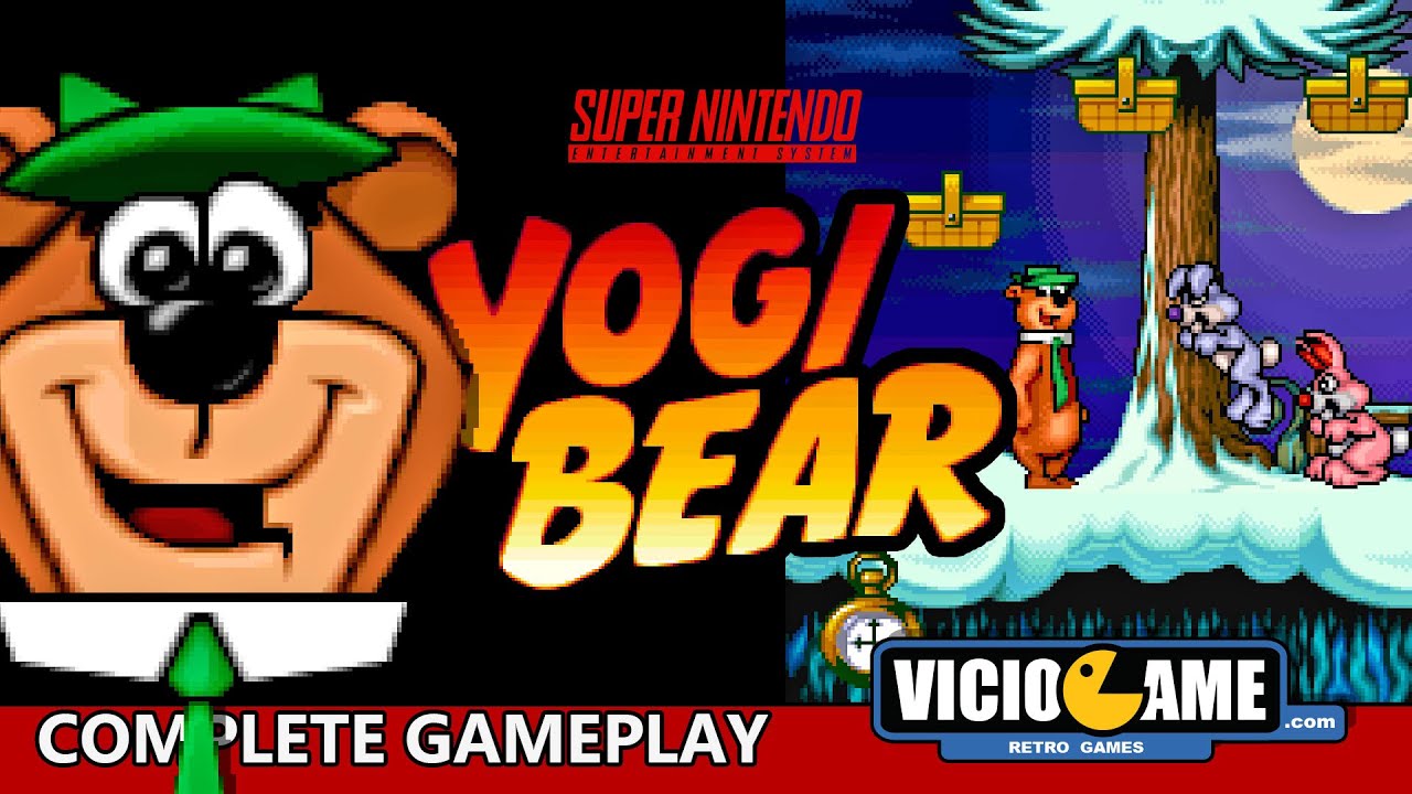 🎮 Yogi Bear (Super Nintendo) Complete Gameplay