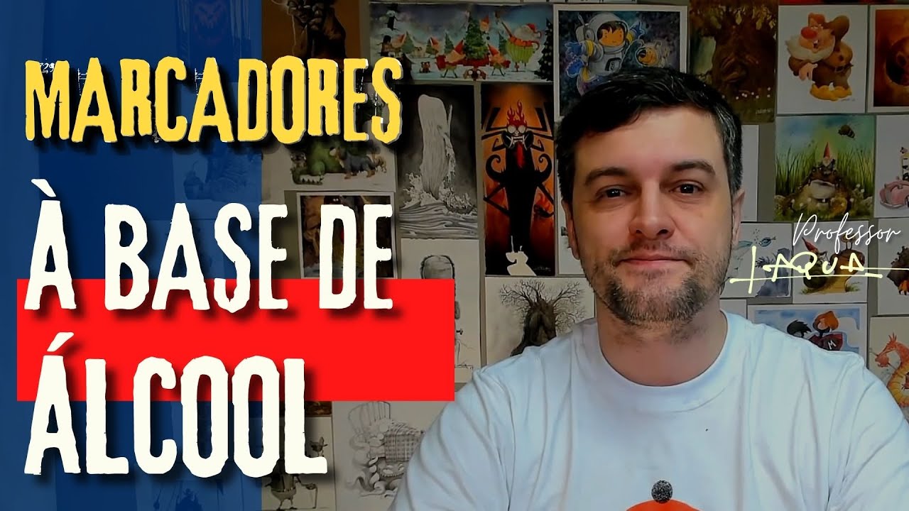 Testando Marcadores À Base de Àlcool