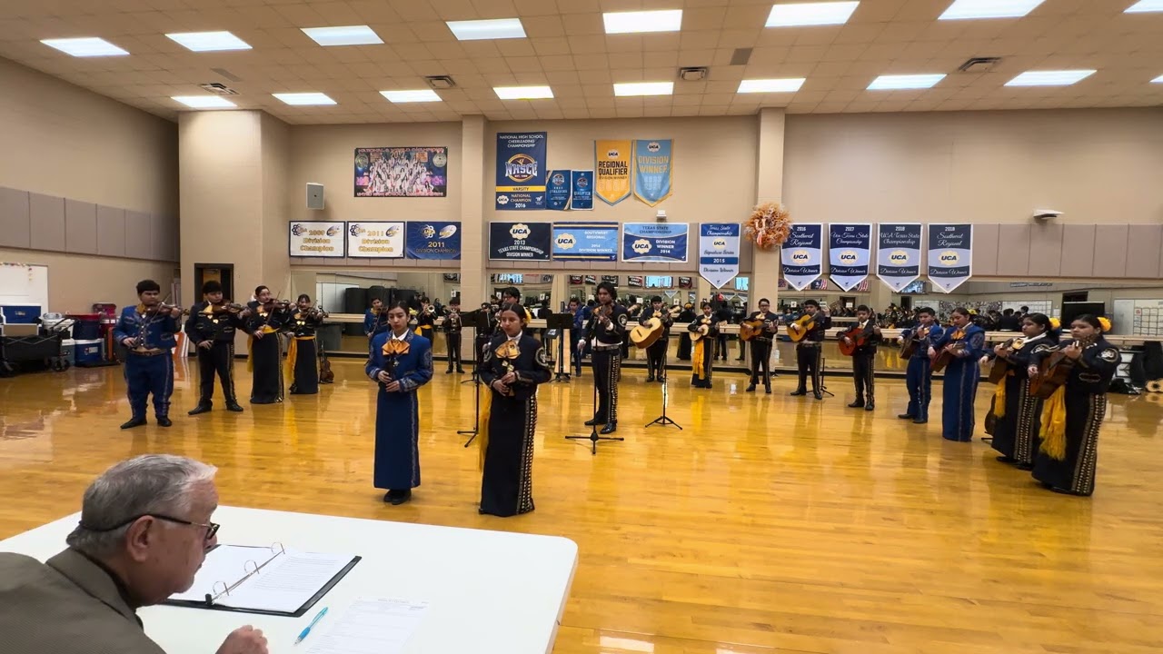 Christen Middle School Mariachi Los Tigrillos de Oro JV UIL solo and ensemble 2026 1st division