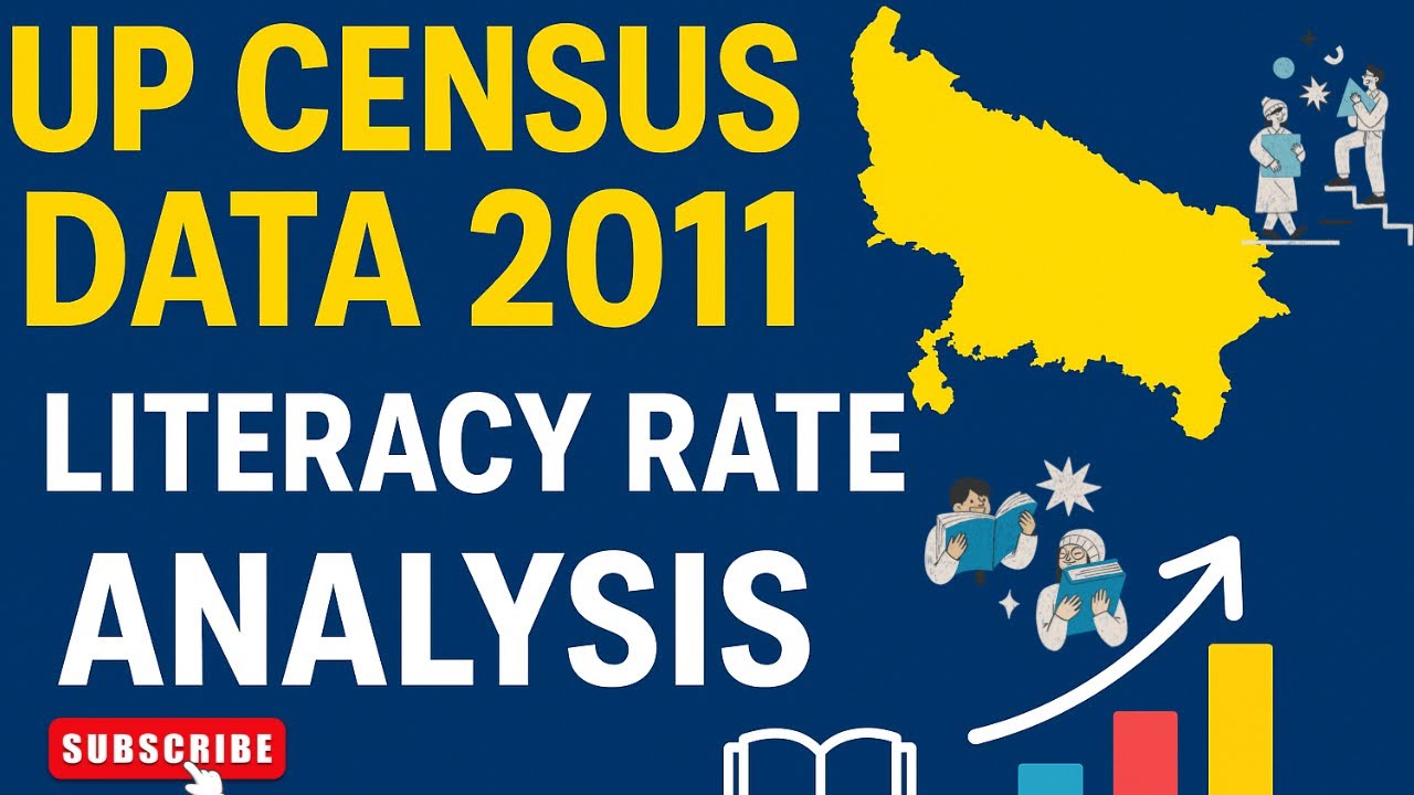 UP Census Literacy Rate 2021: Detailed Analysis & Key Insights #uppsc #uppscro #competitiveexams