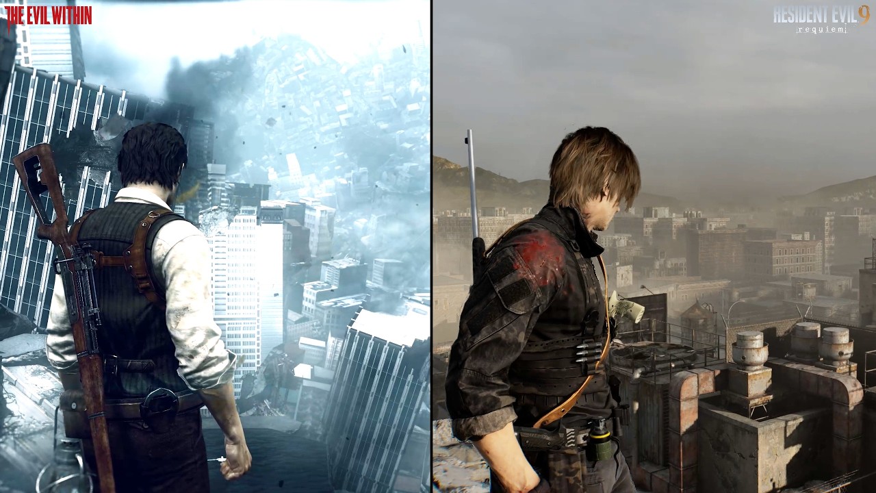 The Evil Within vs Resident Evil 9 &ndash; Atmosphere, Enemies & Gameplay Comparison