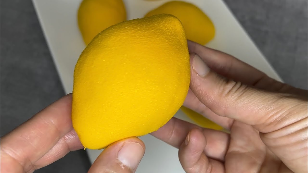 Recette du trompe l’œil citron, facile à réaliser 