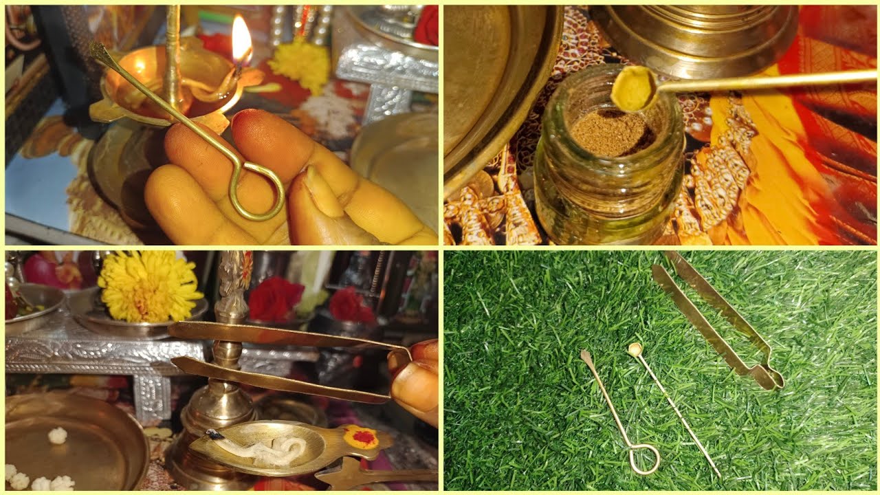 వస్తువు చిన్నదే కానీ ప్రయోజనం పెద్దది| Brass Wick stick|Javvadi Spoon | Flowers Plucker | 9133734864
