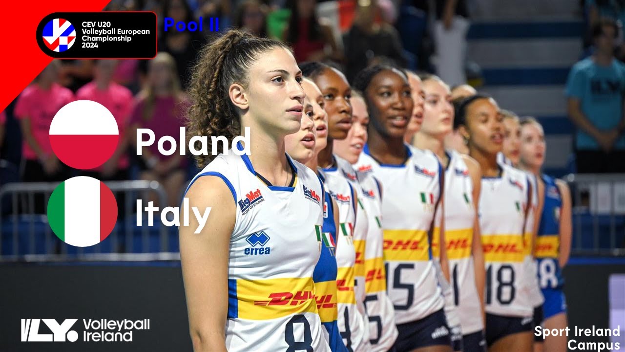 Full Match | Poland vs Italy - CEV U20 Volleyball European Championship 2024 | Women