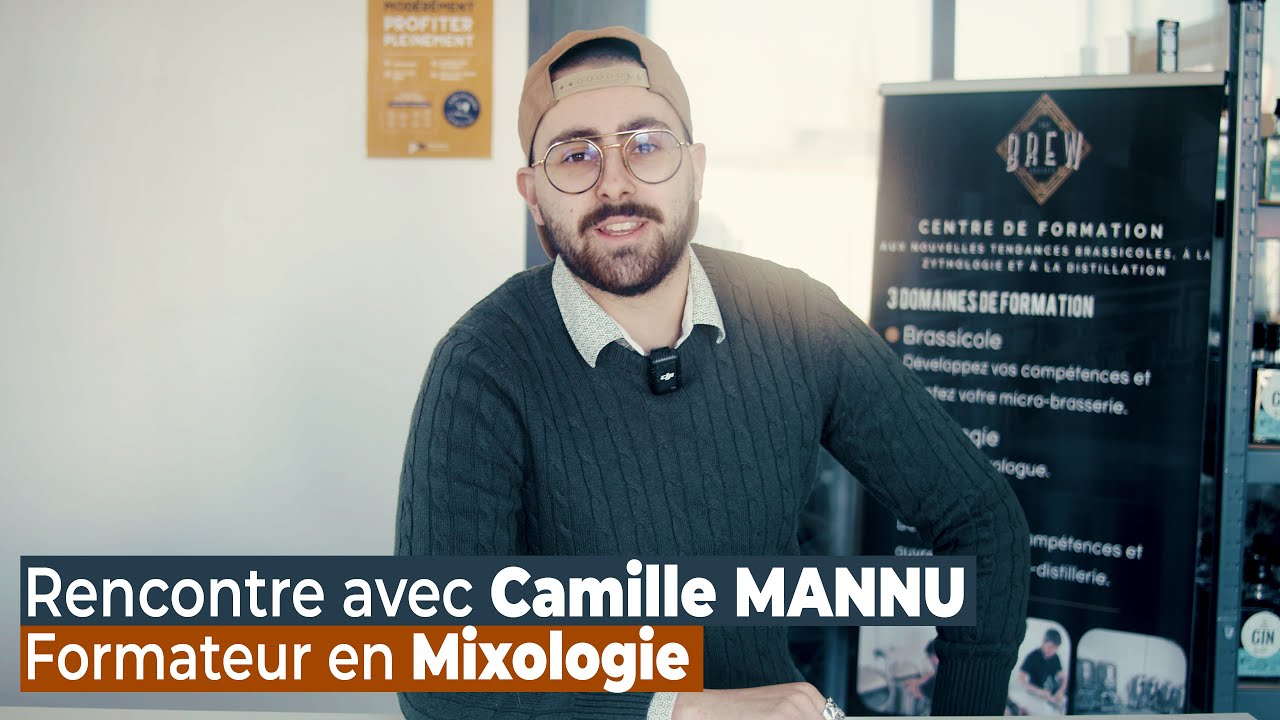 Comment se former en mixologie ? - Avec Camille MANNU #coktails #bar