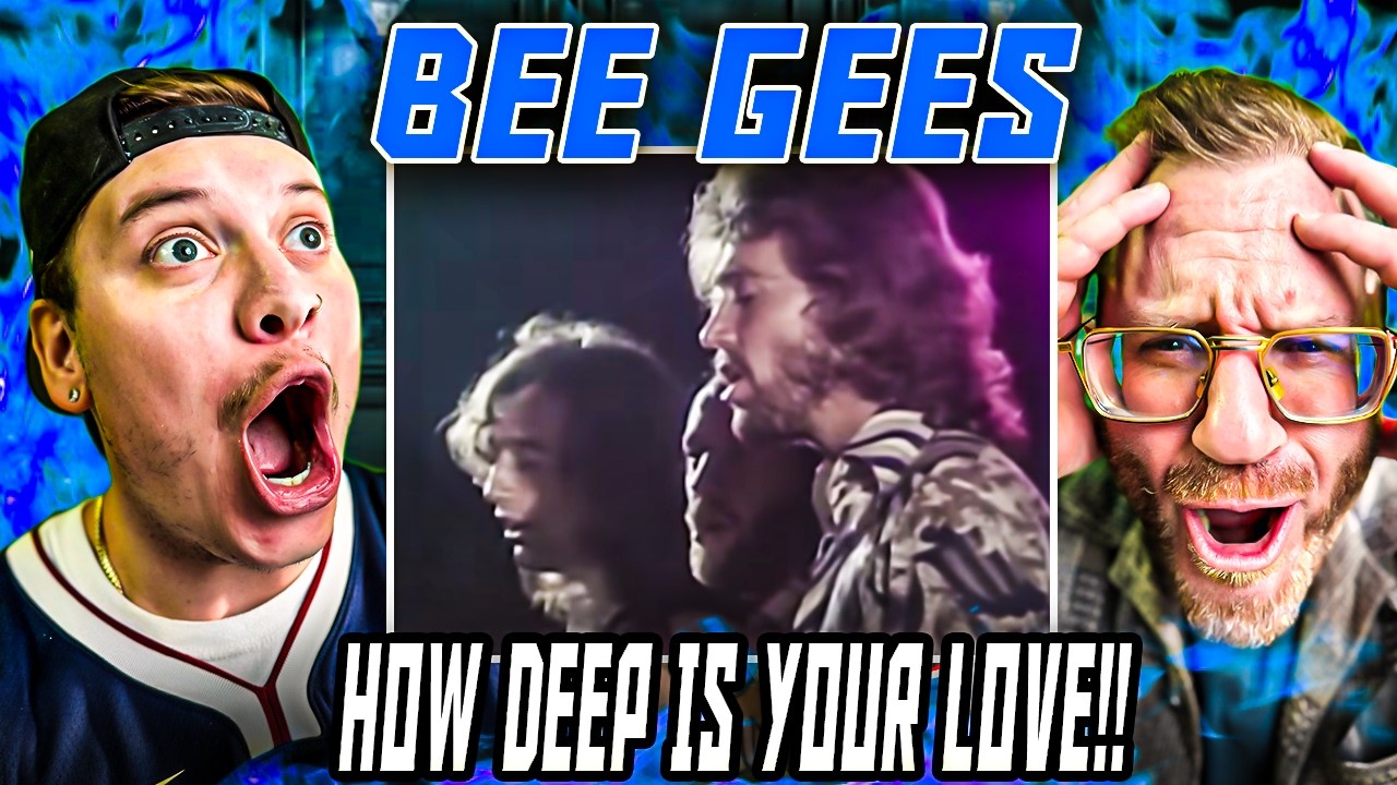 EPIC FIRST REACTION TO BEE GEES - HOW DEEP IS YOUR LOVE!!