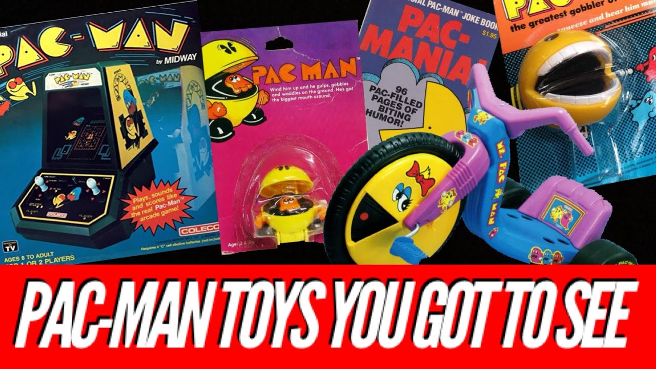 From Cool to Strange: The Pac-Man Toys of the 80s