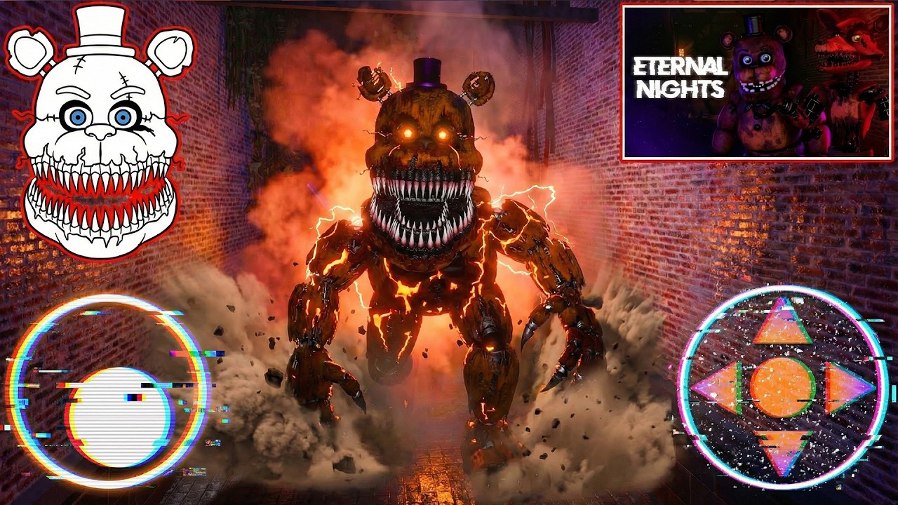 What if I BECOME Nightmare Freddy | FNAF Eternal Nights - Roblox