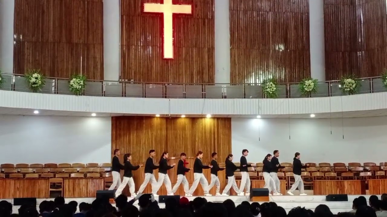 Choreography competition department of youth ministry #SBCZ Nagaland #.
