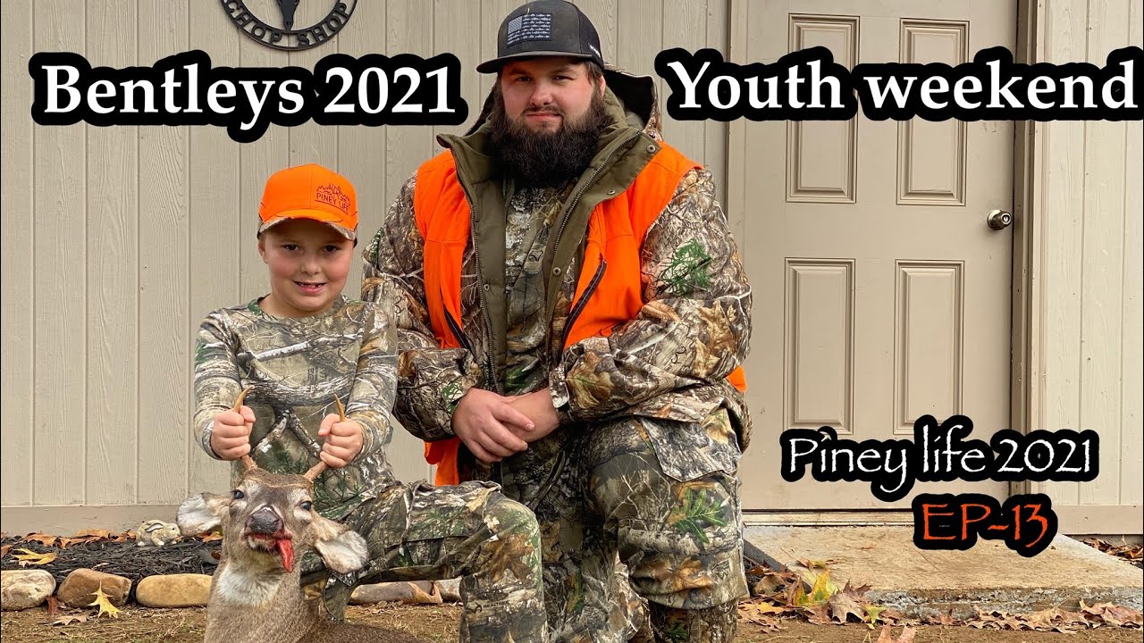 Bentleys youth weekend hunt for 2021. Tennessee deer hunting. piney life 2021 EP-13