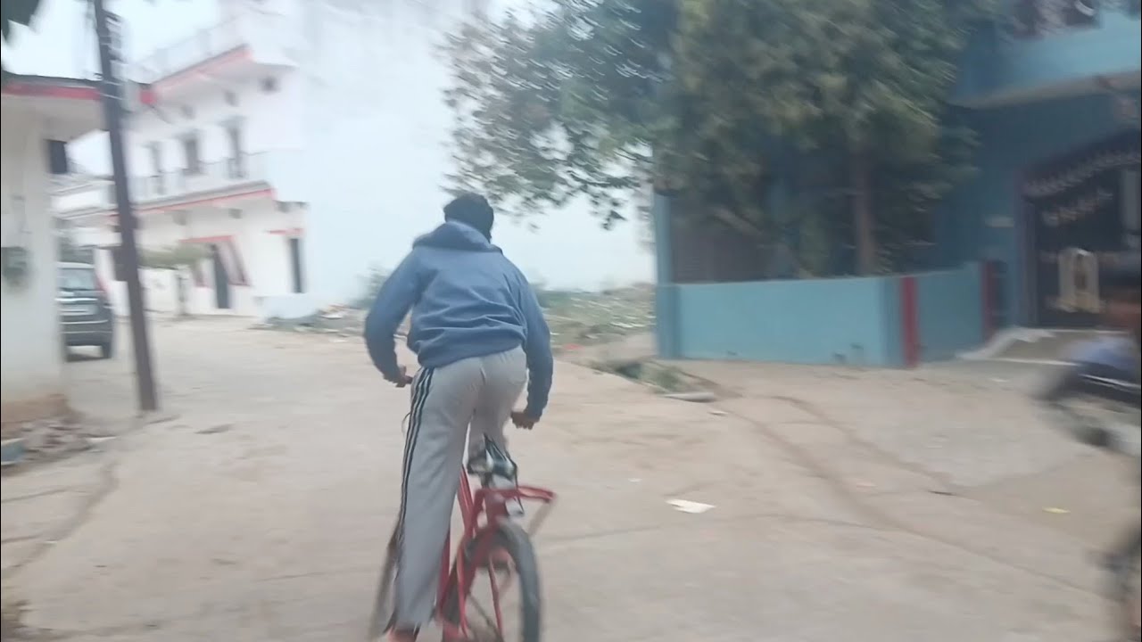 Cycle ki stand 😂😀 
