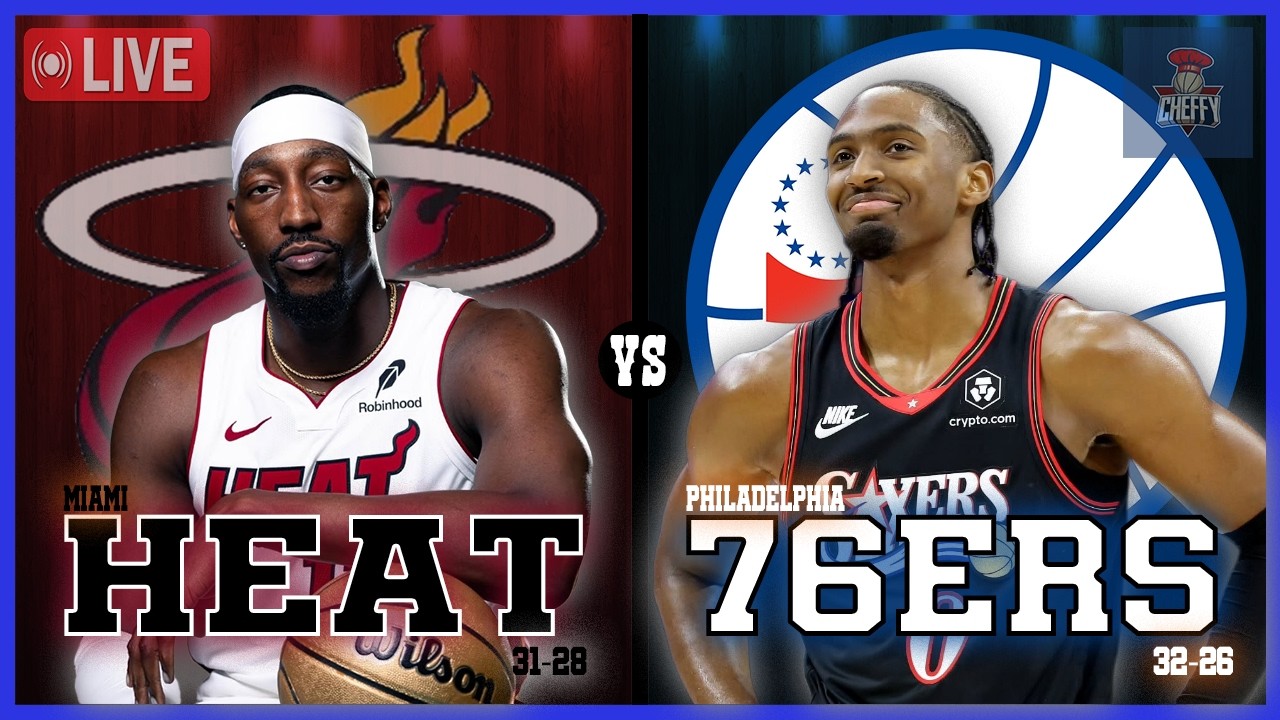 Miami Heat VS Philadelphia 76ers LIVE Commentary Scoreboard | Pre and Post Game Coverage