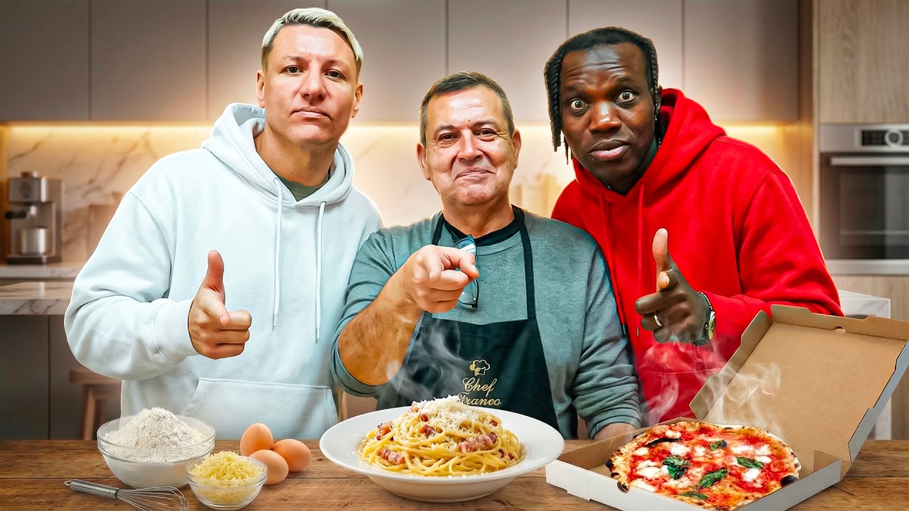 CUCINO UN PRANZO SPECIALE per ENZUCCIO e GILBERT NANA!!