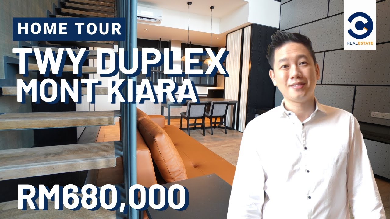 TWY Mont Kiara Furnished Duplex Home Tour