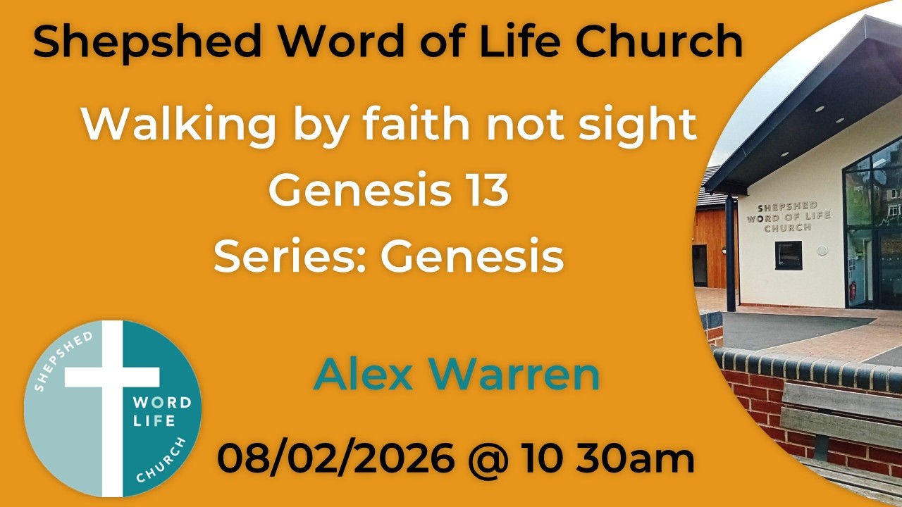 Genesis 13 - 08/02/2026 @ 10.30am