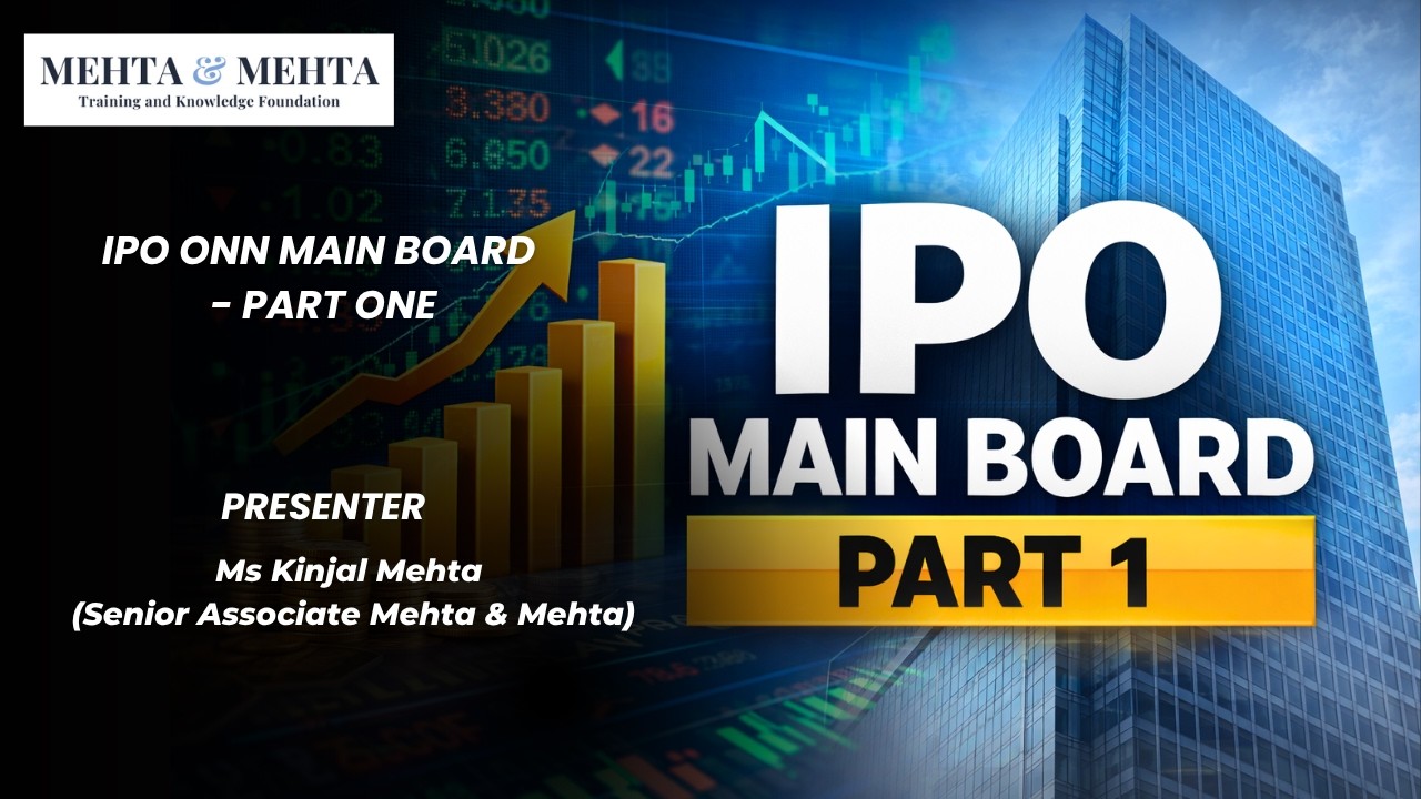 IPO ON MAIN BOARD PART:- 1