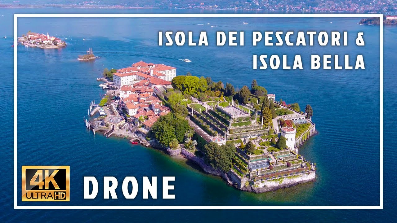 Isola dei Pescatori & Isola Bella - DRONE