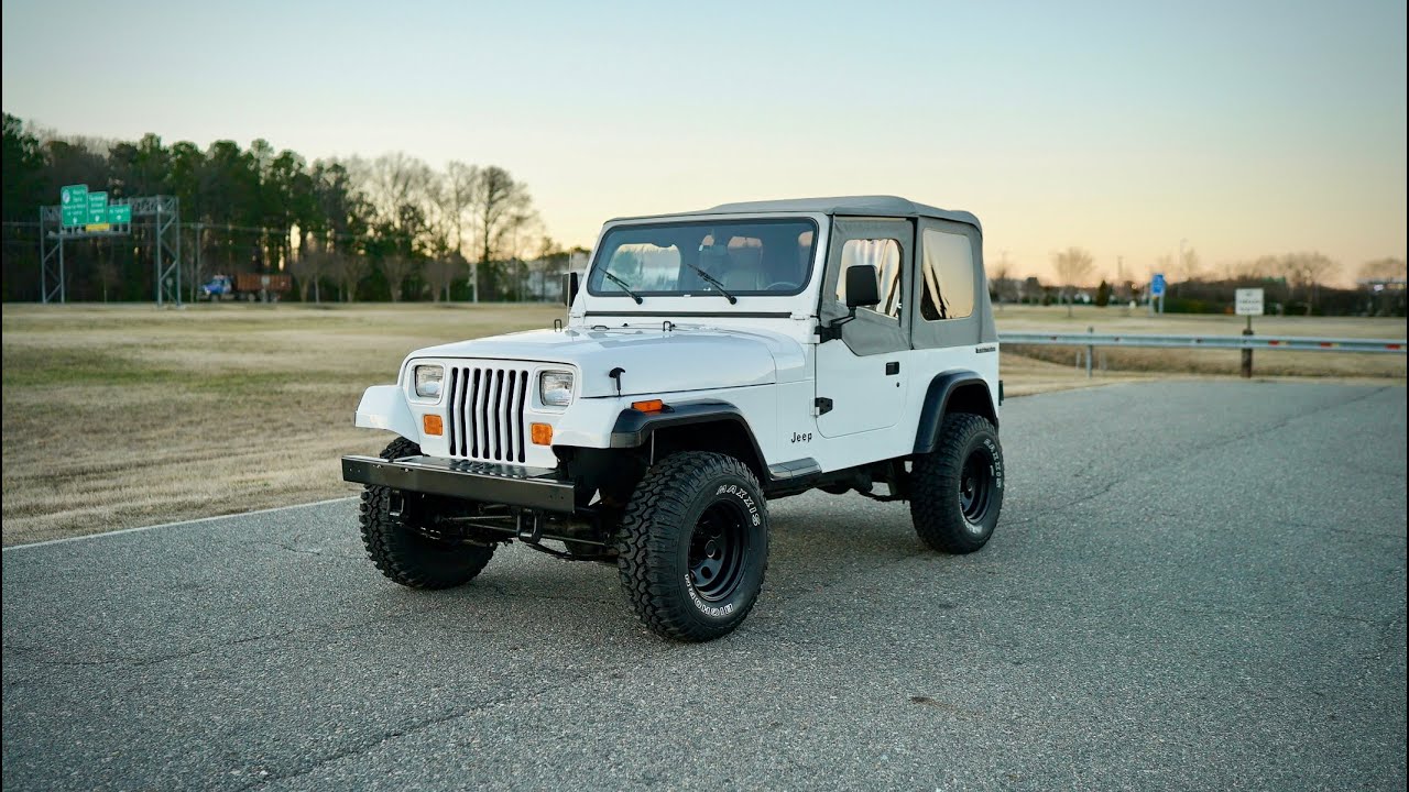 Davis AutoSports 1990 Jeep Wrangler YJ For Sale / 54k Miles / Pristine