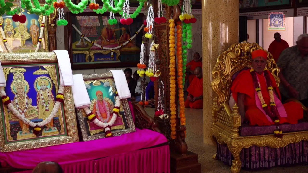 Jeevanpran Abji Bapashree Jayanti 178 Year Dhoon Celebration Maninagar