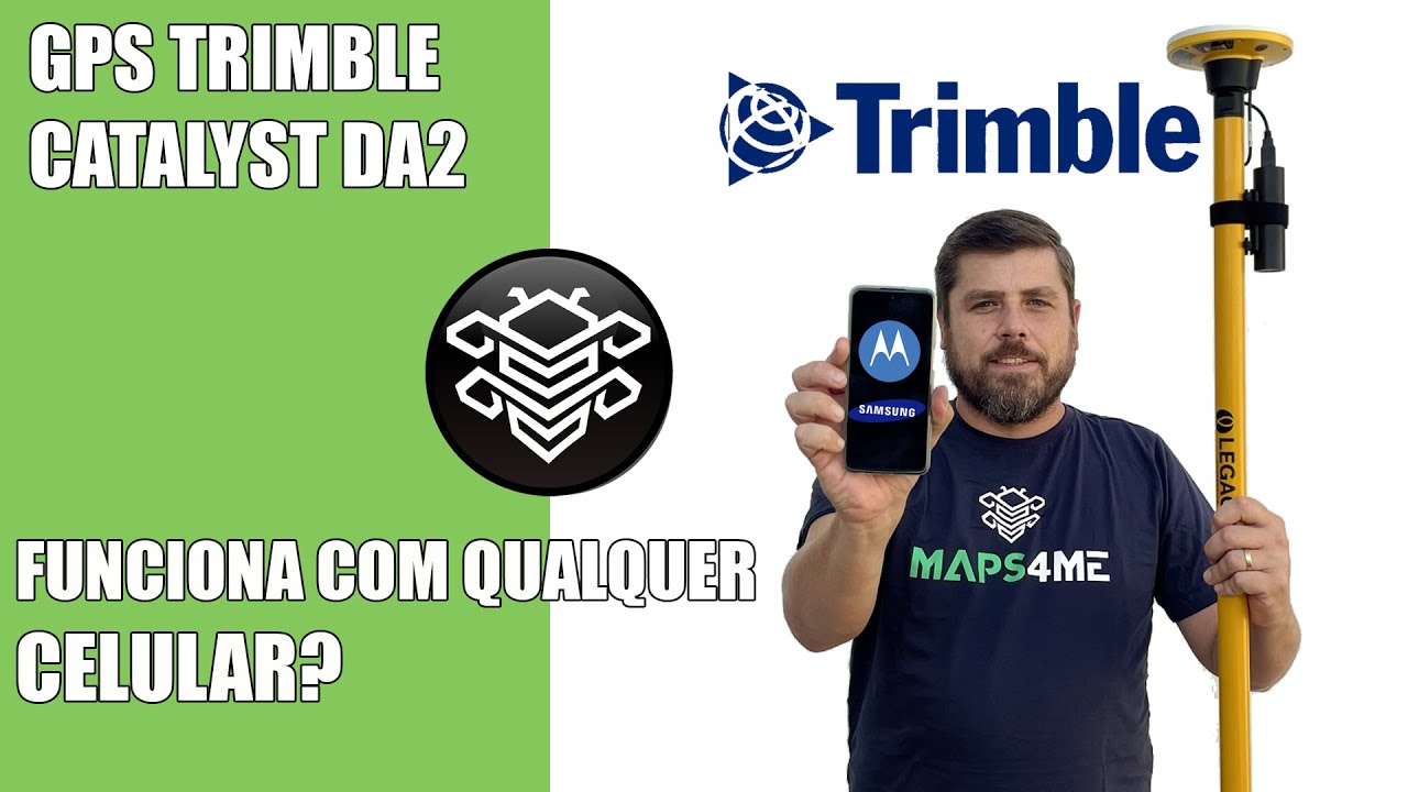 GPS TRIMBLE CATALYST DA2 FUNCIONA COM QUALQUER CELULAR??? venha conferir.