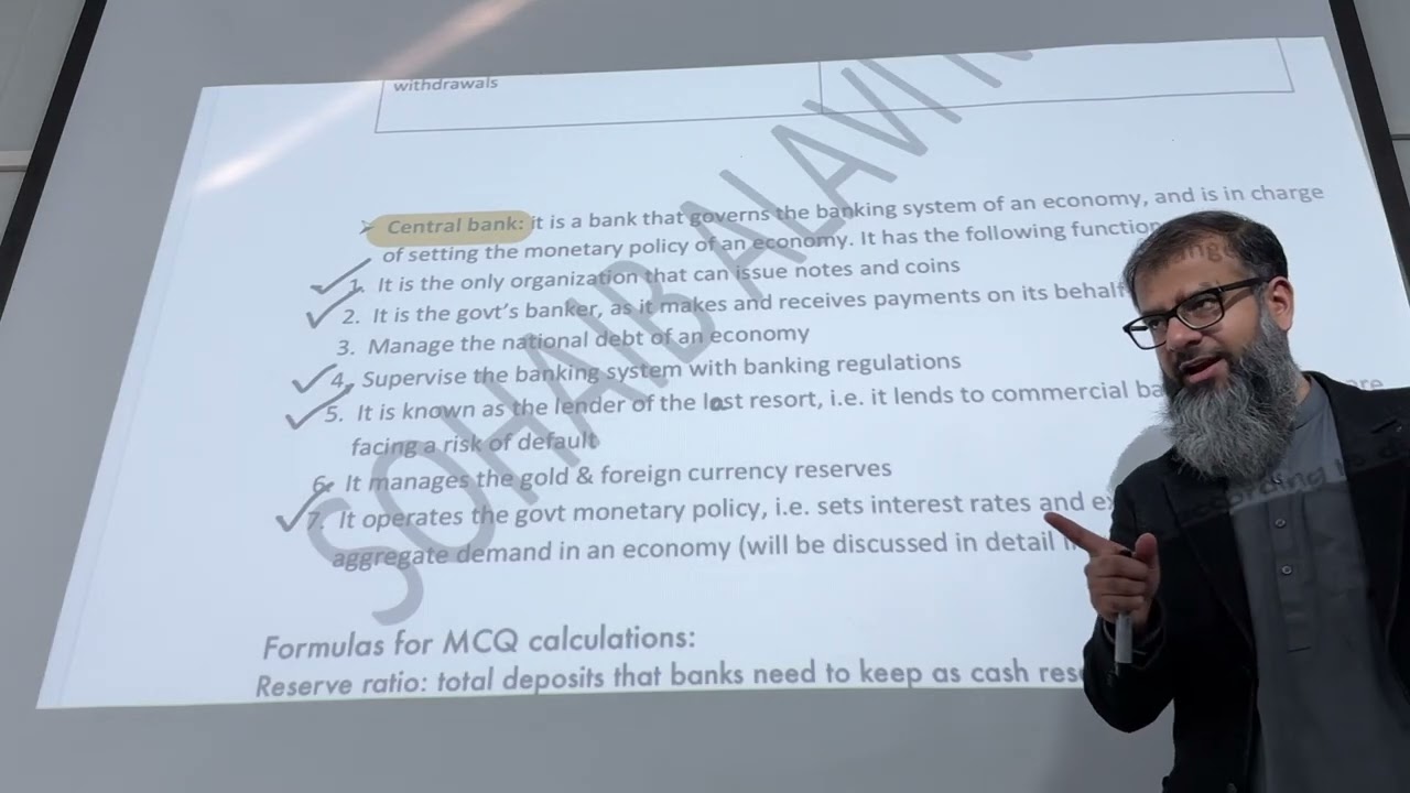A2 Macro: Money and Banking Part 1