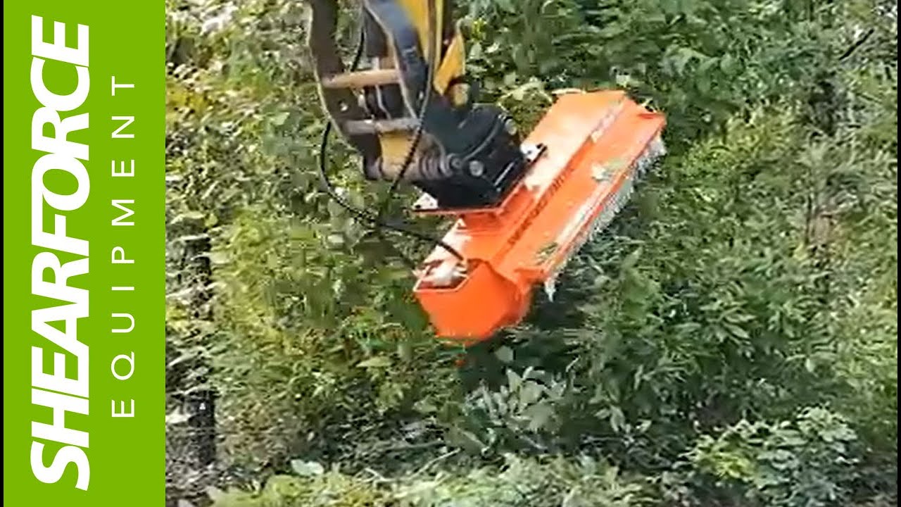 ShearForce Flail Mower At Work