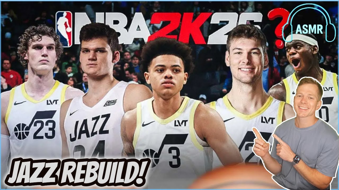 ASMR NBA 2K26 | Годовой челлендж по перестройке команды Utah Jazz!