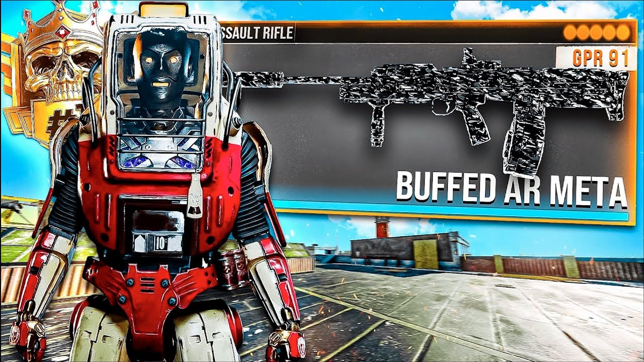 *NEW* BUFFED GPR 91 on WARZONE (REBIRTH ISLAND) 14 KILLS