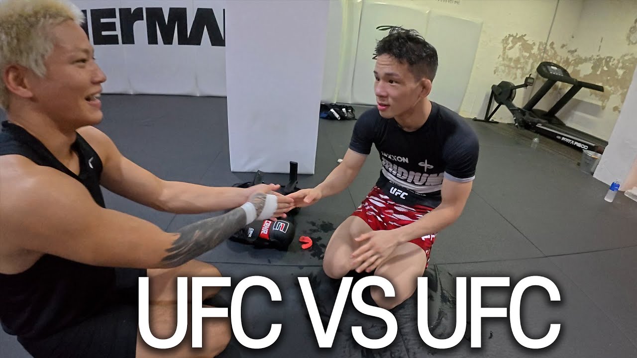 한국에서 유일한 같은 체급UFC 최고선수들의 만남